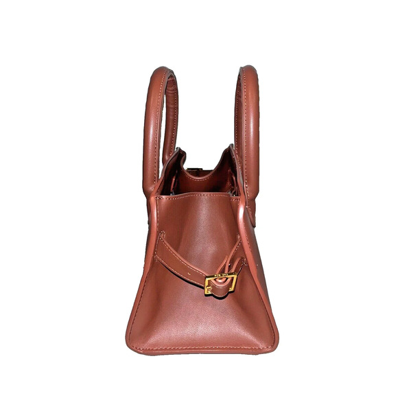 The Row Margaux 10 Bag in Cuir Saddle Leather SOLD OUT MSRP $4600 NWOT - Picture 3 of 16